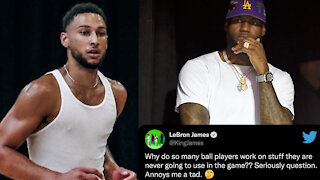 LeBron James BLASTED For Sub-Tweeted Ben Simmons Asking Why Players Practice Moves They NEVER Use