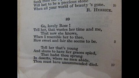 Go, lovely Rose! - E. Waller