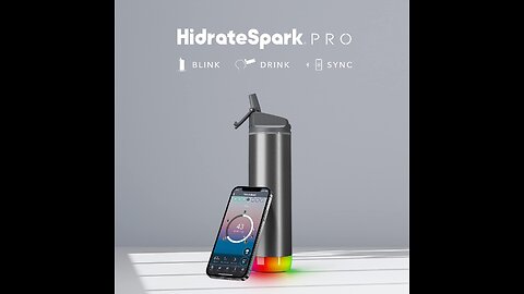 Hidrate Spark PRO Smart Water Bottle – Insulated Stainless Steel