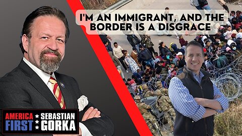 I'm an immigrant, and the border is a disgrace. Bernie Moreno with Dr. Gorka on AMERICA First