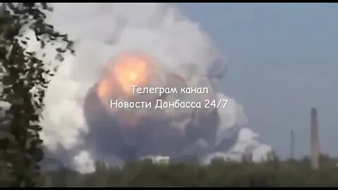 Attention Fake Video: Powerful Explosion "At The Azot Plant In Severodonetsk" Is False & From 2014