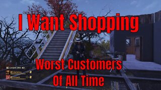 When People Get Triggered Because They Want Shopping In Fallout 76