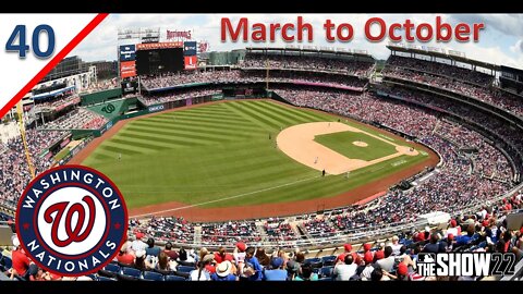 Holding on By the Skin of Our Teeth l March to October as the Washington Nationals l Part 40