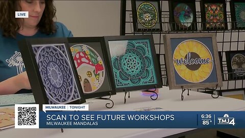 Christmas in July with Milwaukee Mandalas