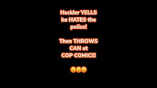 Stay Classy, Will Smith! #comedy #standup #comedian #funny #heckler #police reels