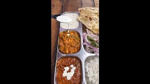 Ultimate veg Thali 🥰 || Delhi Street foods