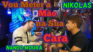 NANDO MOURA AMEAÇA NIKOLAS EM DEBATE AO VIVO!!!