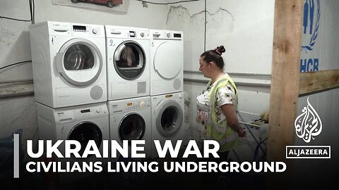 Ukraine war: Civilians living life underground while war continues