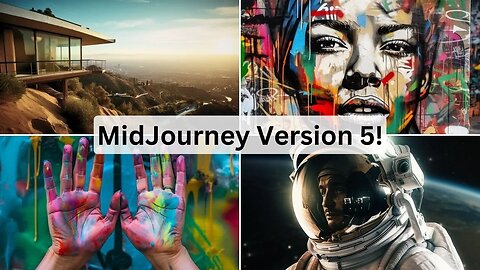 MidJourney V5 Is Live! Here's EVERYTHING You Need To Know