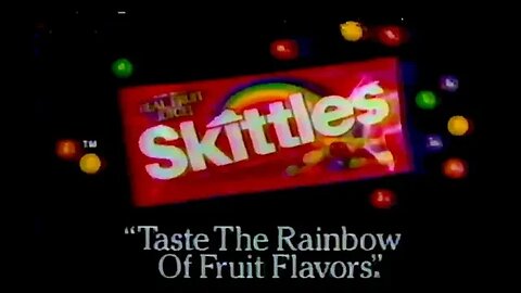 80s Skittles TV Commercial Jingle "We Put the Lime Juice in the Skittle"