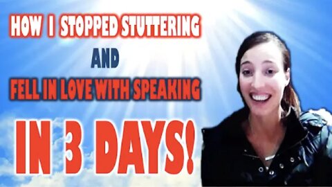 I STOPPED STUTTERING & FELL IN LOVE WITH SPEAKING! Live Stutter-Free