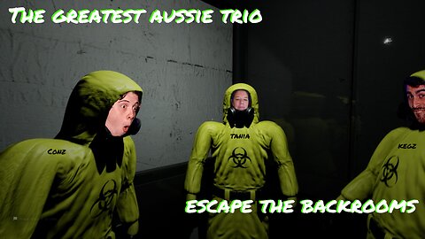 9.30pm EDT - Part 2 - Escape the Backrooms with Kegz and Conz.