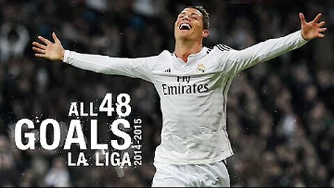 GOALS | WATCH ALL 48 OF CRISTIANO RONALDO'S 2014/15 La Liga Goals