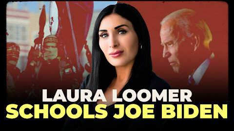 Laura Loomer SCHOOLS Joe Biden!