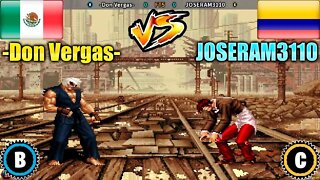 SNK vs. Capcom: SVC Chaos Super Plus (-Don Vergas- Vs. JOSERAM3110) [Mexico Vs. Colombia]