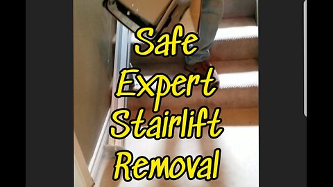 $75 Fire-Safe Acorn,Bruno(r),Stannah,Handicare, Stairlift Removal