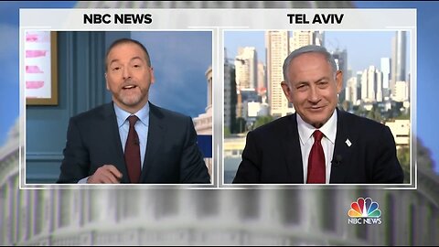 Netanyahu Calls Out Chuck Todd For Baiting Questions About Trump 2024