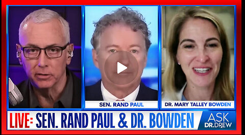Senator Rand Paul & Dr. Mary Talley Bowden on Public Health Deception & Medical Freedom
