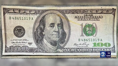 Counterfeiters are scrubbing $1 bills, turning them into $100 bills! 💯💵