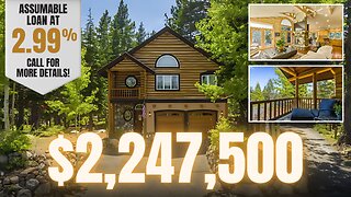 Experience FOREST LIVING in this Lake Tahoe Luxury Home in Incline Village Nevada!