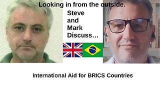 International aid to BRICS countries.