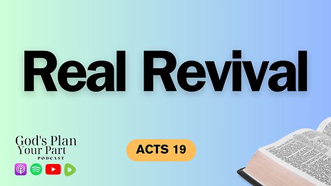 Acts 19 | Spiritual Battles, Repentance, and Revival in Ephesus