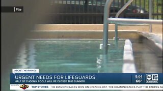 Urgent need for lifeguards in Phoenix this summer