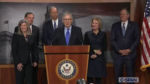 Senate Republican Leaders News Conference