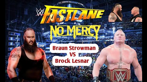 FULL MATCH _ Brock Lesnar vs. Braun Strowman_ No Mercy