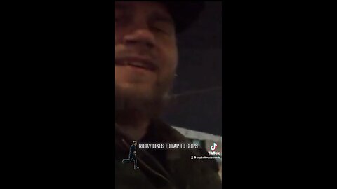 Copwatch weirdo ricky pinzon obsessed with cops