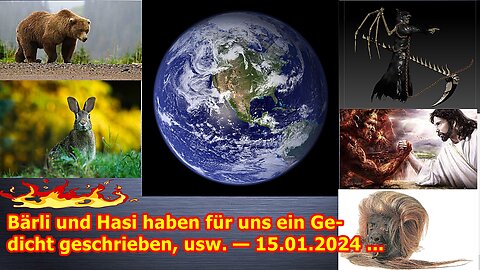 Bärli und Hasi haben für uns ein Gedicht geschrieben, usw. — 15.01.2024 ...