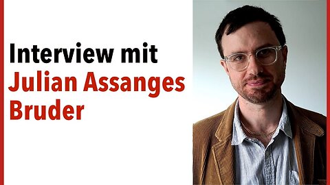 Assanges Bruder:Julian könnte die Todesstrafe erhalten, im Falle einer Auslieferung@acTVism Munich🙈