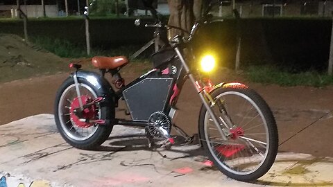 Modified Chopper bike