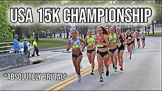 RACING THE 15k USA CHAMPIONSHIP || Gate River Run 2023