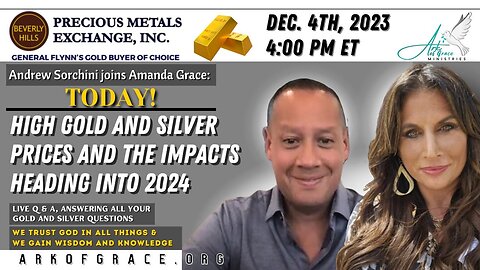 Andrew Sorchini joins Amanda Grace: High Gold and Silver Prices and the Impacts Heading into 2024