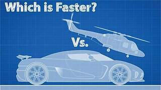 Fastest Car vs. Fastest Helicopter - Which is Faster?