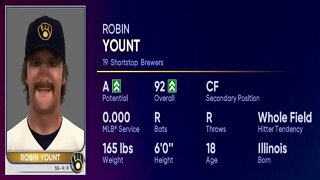 How To Make Robin Yount Mlb The Show 22