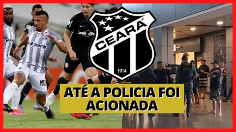 TORCEDORES DO CEARÁ ASSUSTAM OS JOGADORES NO AEROPORTO - NOTÍCIAS DO CEARÁ