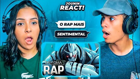 Rap do Alphonse Elric (Fullmetal Alchemist) | Eu Posso Sentir | Enygma 83 | [React Rap Nerd] 🔥