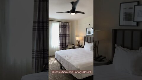 Disney’s Saratoga Springs Resort - 1 BR #shorts #disney #disneyresort #pixiedust