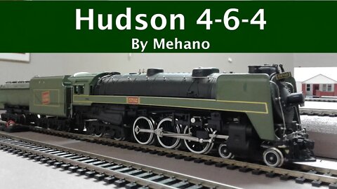 Hudson 4-6-4 Steam Locomotive by Mehano Canadian National #5702 HO Scale CN #Mehano #CN #Hudson