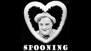 Roscoe Arbuckle - Fatty's Spooning Days - Black and White - Silent Movie - 1915