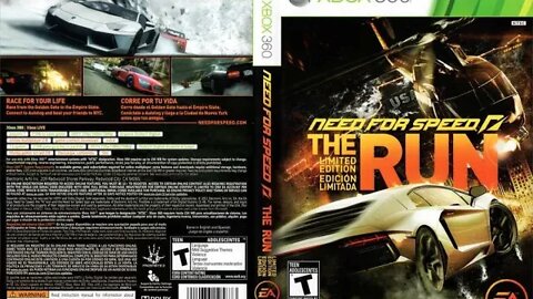 Need for Speed: The Run - Parte 2 - Direto do XBOX 360