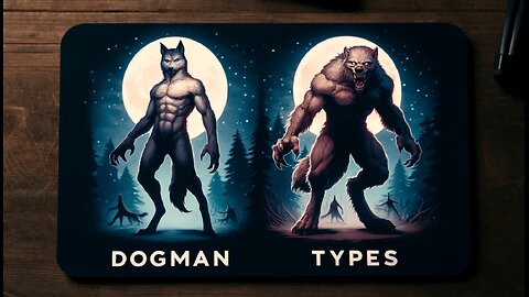 What in the World is a Dogman? - PART 1 - DOGMAN TYPES