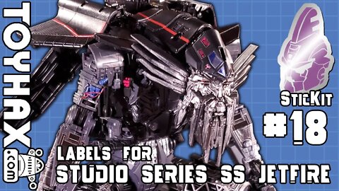 TOYHAX Labels for Studio Series SS Jetfire | SticKit #18