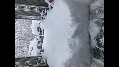 Kubota B2920 plowing snow…