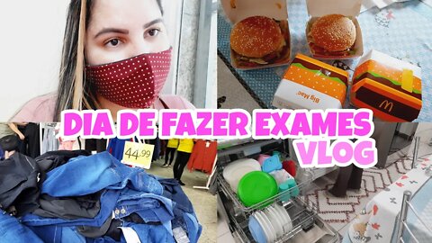 VLOG FIZ EXAMES DE ROTINA+ VIDA DE DONA DE CASA