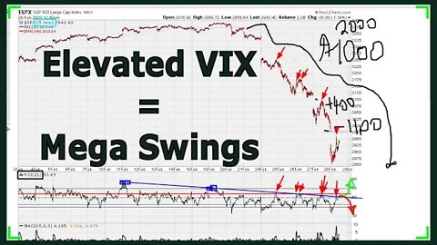 High VIX Means Swing Trade Timing Difficulty - #1149