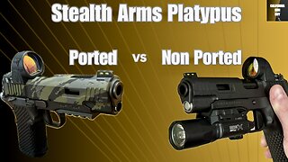 Stealth Arms Playpus Ported vs Stock