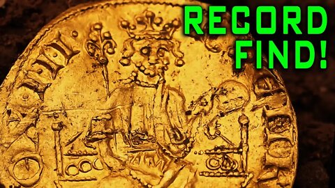 HUGE NEWS!!!! Gold Coin Found In UK Fetches Over $800,000 At Auction!